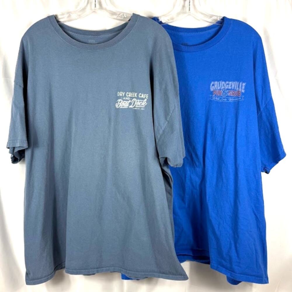 2x Dive Bar Shirt Club 3XL Dry Creek Cafe Grudgeville